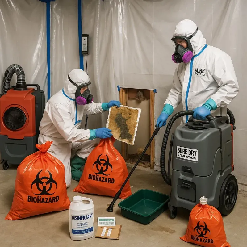 Contaminated Water Handling Protocols process in Mora, MN
