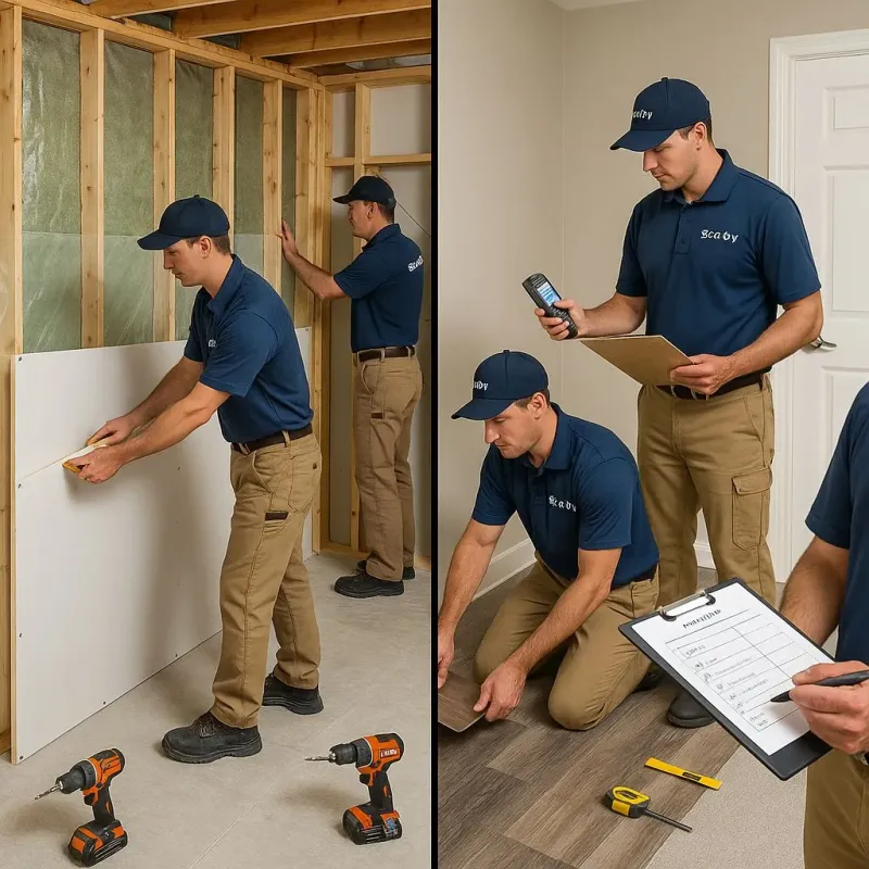 Repairs and Reconstruction process in Mora, MN