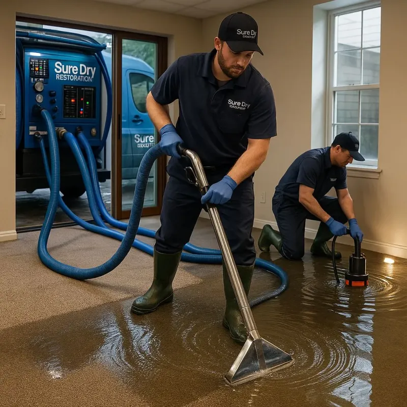 Water Extraction and Removal process in Mora, MN